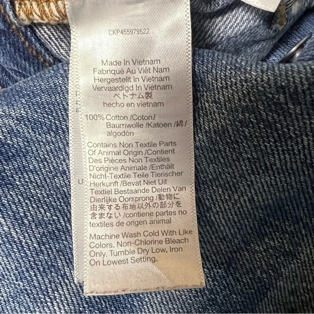 MADEWELL Denim The DadJean Duane Wash Ripped Edition Jeans Loose Fit Size 26 - Picture 10 of 12